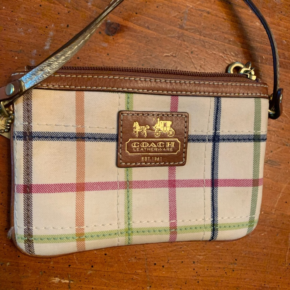 Coach wristlet